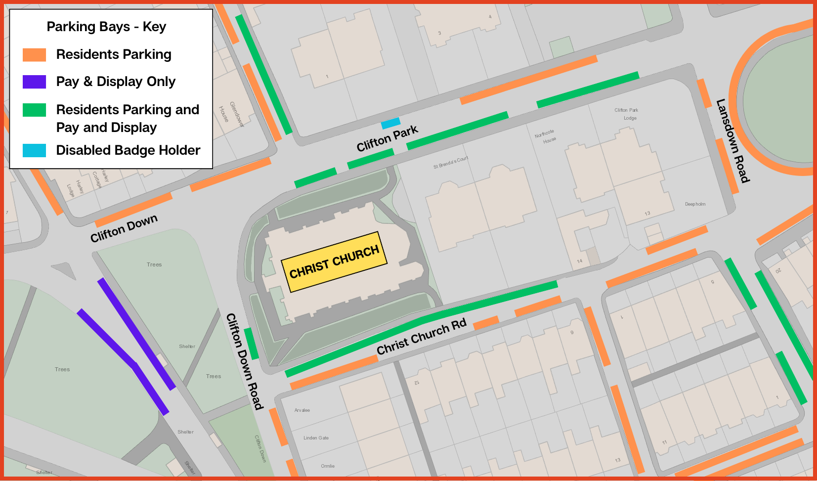 Residents Parking Bays