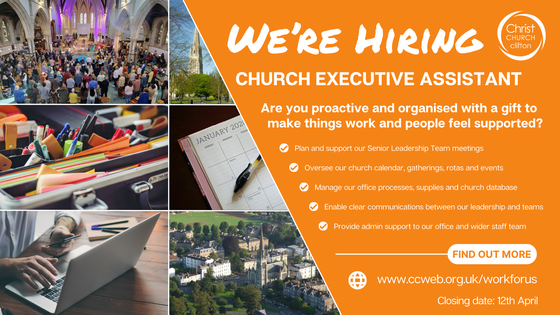 Church Executive Assistant (16